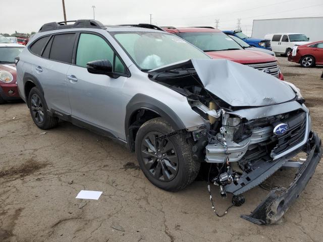 4S4BTGLD6P3157902 - 2023 SUBARU OUTBACK ONYX EDITION XT SILVER photo 4