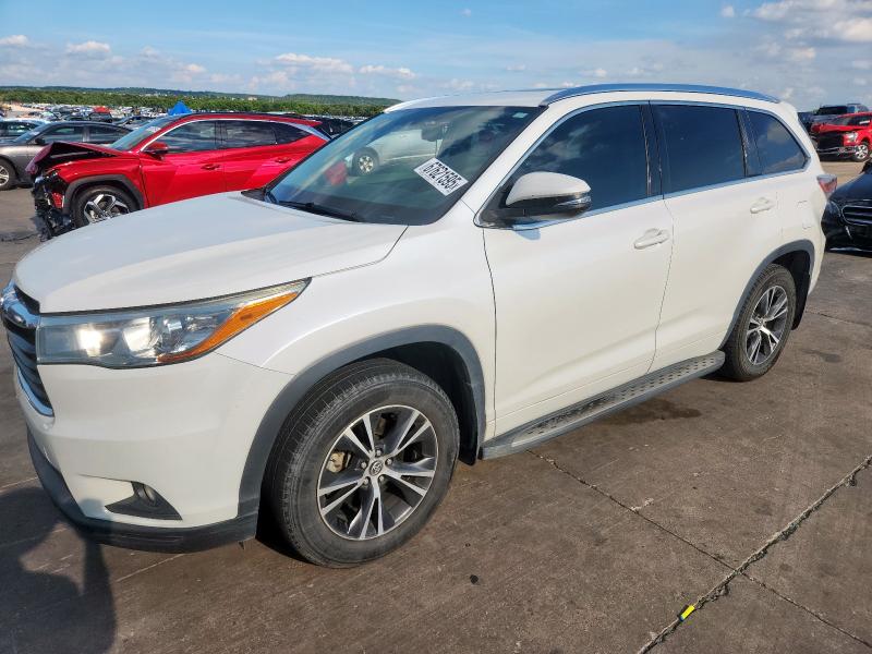 2016 TOYOTA HIGHLANDER XLE, 