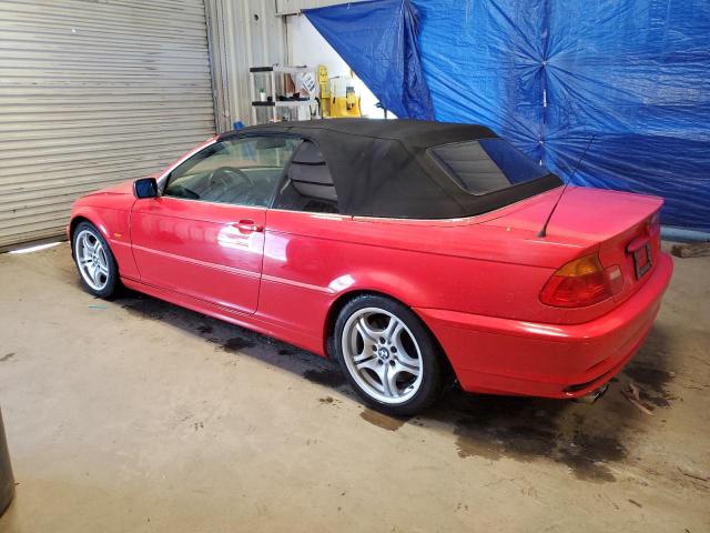 WBABS53421EV85924 - 2001 BMW 330 CI RED photo 2