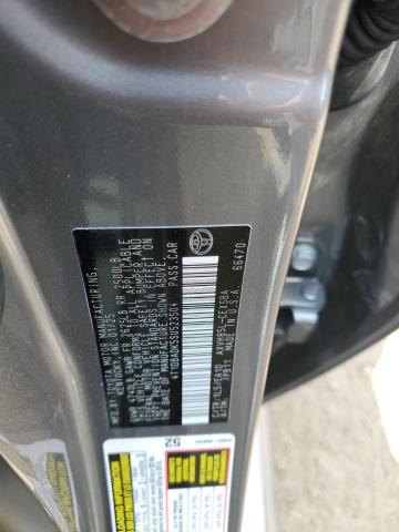 4T1DBADK5SU523504 - 2025 TOYOTA CAMRY XSE GRAY photo 12