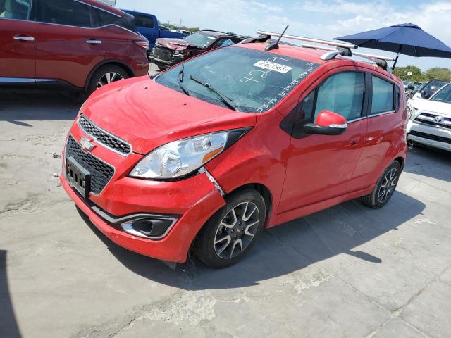 KL8CF6S91FC714259 - 2015 CHEVROLET SPARK 2LT RED photo 1