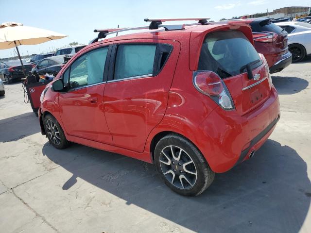 KL8CF6S91FC714259 - 2015 CHEVROLET SPARK 2LT RED photo 2