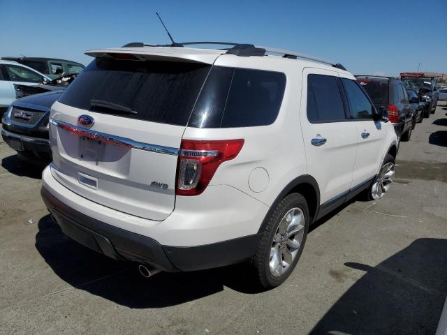 1FM5K8D85EGA55021 - 2014 FORD EXPLORER XLT WHITE photo 3