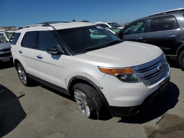 1FM5K8D85EGA55021 - 2014 FORD EXPLORER XLT WHITE photo 4