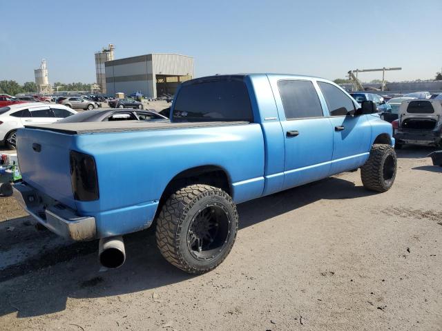 3D7KS29CX7G750609 - 2007 DODGE RAM 2500 BLUE photo 3