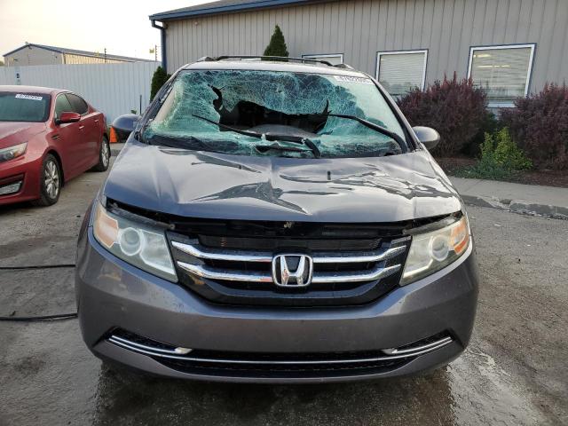 5FNRL5H68EB034846 - 2014 HONDA ODYSSEY EXL GRAY photo 5
