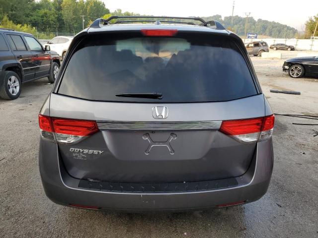 5FNRL5H68EB034846 - 2014 HONDA ODYSSEY EXL GRAY photo 6