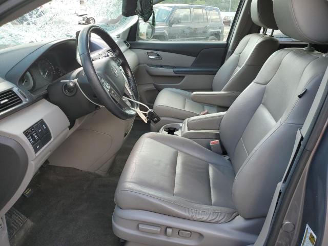 5FNRL5H68EB034846 - 2014 HONDA ODYSSEY EXL GRAY photo 7