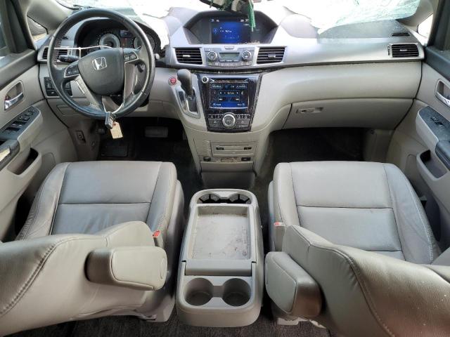 5FNRL5H68EB034846 - 2014 HONDA ODYSSEY EXL GRAY photo 8