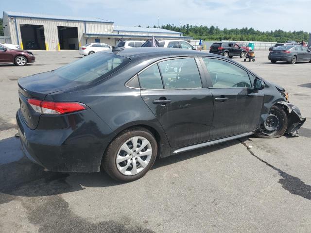 5YFEPMAE0MP181826 - 2021 TOYOTA COROLLA LE BLACK photo 3