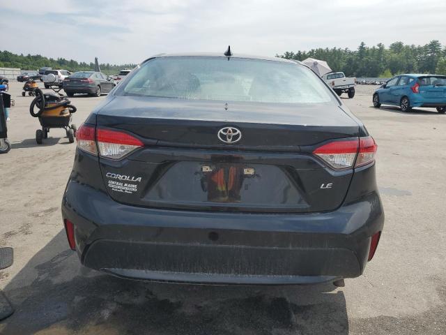 5YFEPMAE0MP181826 - 2021 TOYOTA COROLLA LE BLACK photo 6