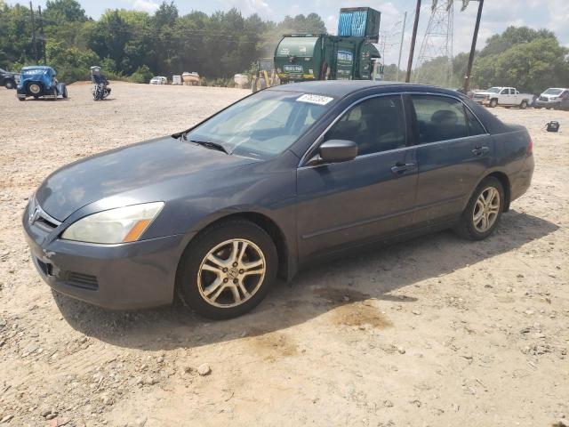 1HGCM55357A024253 - 2007 HONDA ACCORD SE BLUE photo 1