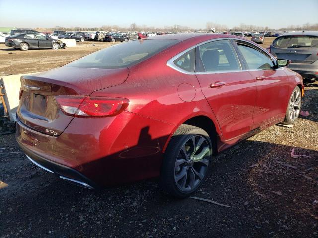 1C3CCCCG2FN514026 - 2015 CHRYSLER 200 C MAROON photo 3