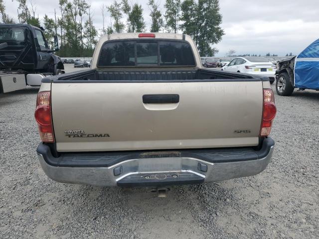 5TETX22N25Z026975 - 2005 TOYT TACOMA ACCESS CAB TAN photo 6