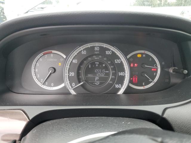 1HGCR2F7XGA001424 - 2016 HONDA ACCORD EX GRAY photo 9