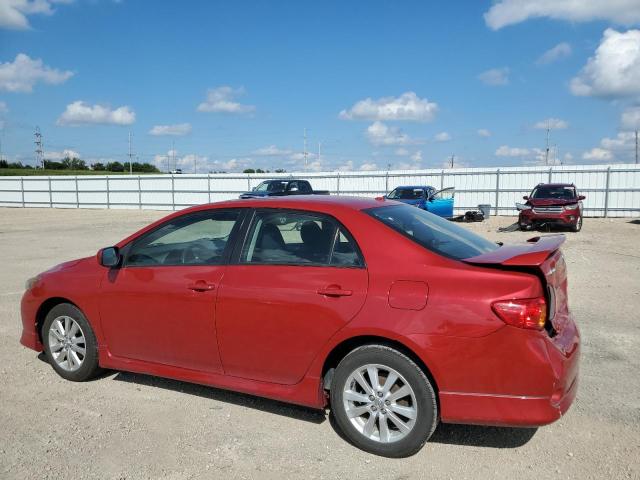 1NXBU40E99Z087768 - 2009 TOYOTA COROLLA BASE Rot Foto 2