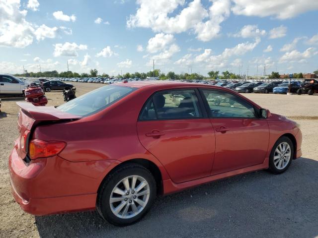 1NXBU40E99Z087768 - 2009 TOYOTA COROLLA BASE Rot Foto 3