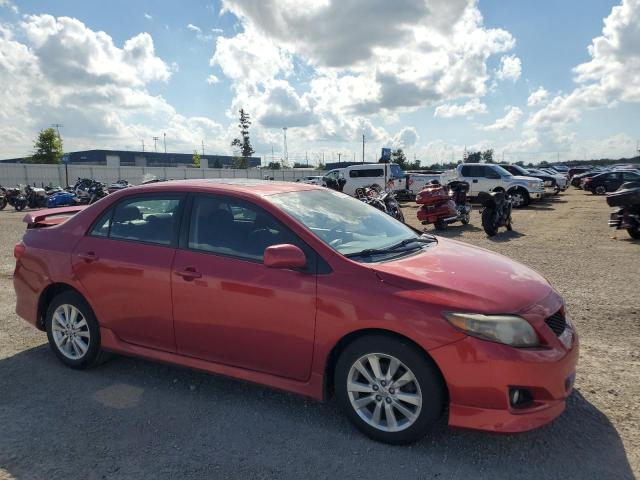1NXBU40E99Z087768 - 2009 TOYOTA COROLLA BASE Rot Foto 4
