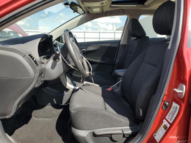 1NXBU40E99Z087768 - 2009 TOYOTA COROLLA BASE Rot Foto 7