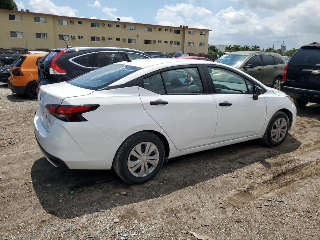 3N1CN8DV3PL833035 - 2023 NISSAN VERSA S WHITE photo 3