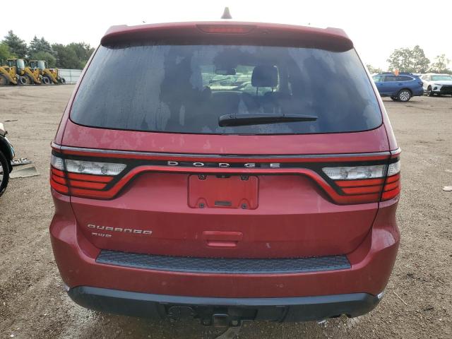 1C4RDJAG1FC817935 - 2015 DODGE DURANGO SXT RED photo 6