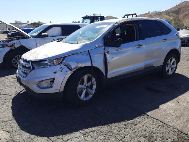 2FMTK3G95FBC04583 - 2015 FORD EDGE SE SILVER photo 1