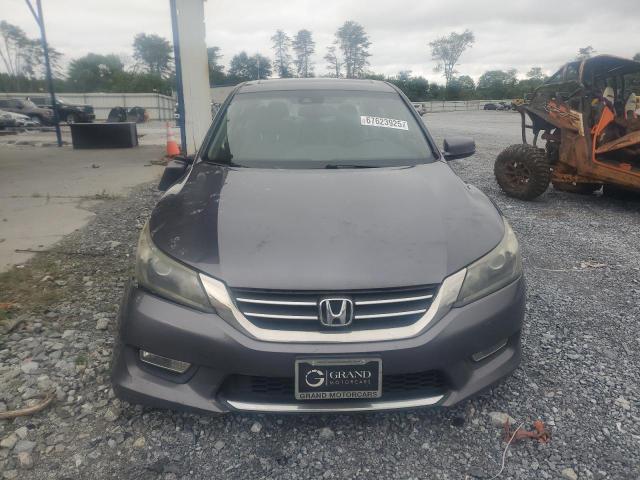 1HGCR2F84DA040160 - 2013 HONDA ACCORD EXL GRAY photo 5