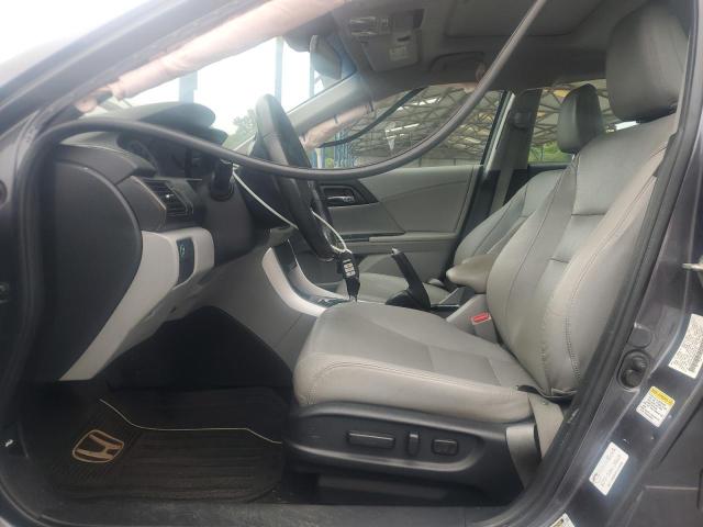 1HGCR2F84DA040160 - 2013 HONDA ACCORD EXL GRAY photo 7