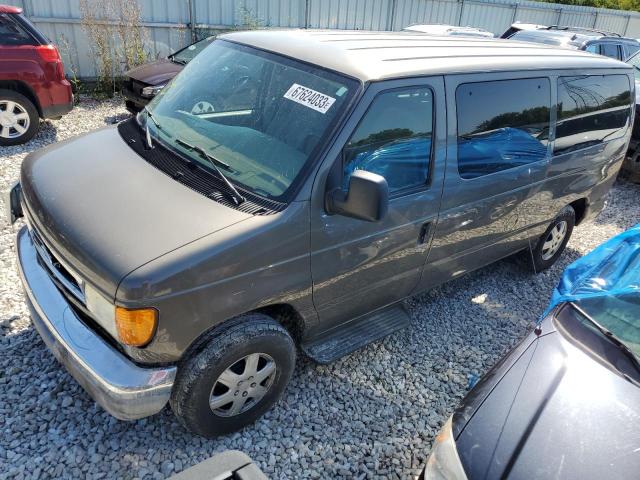 1FMRE11LX3HB66695 - 2003 FORD ECONOLINE E150 WAGON TAN photo 1