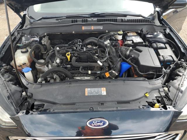 3FA6P0HD3LR144391 - 2020 FORD FUSION SE BLUE photo 11