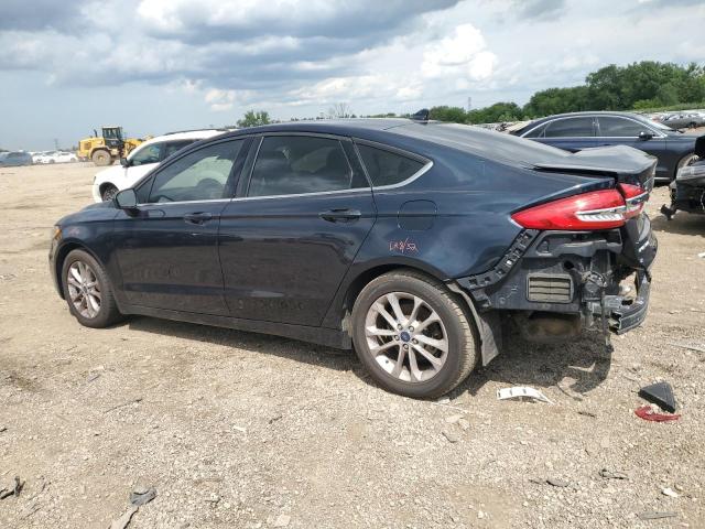 3FA6P0HD3LR144391 - 2020 FORD FUSION SE BLUE photo 2