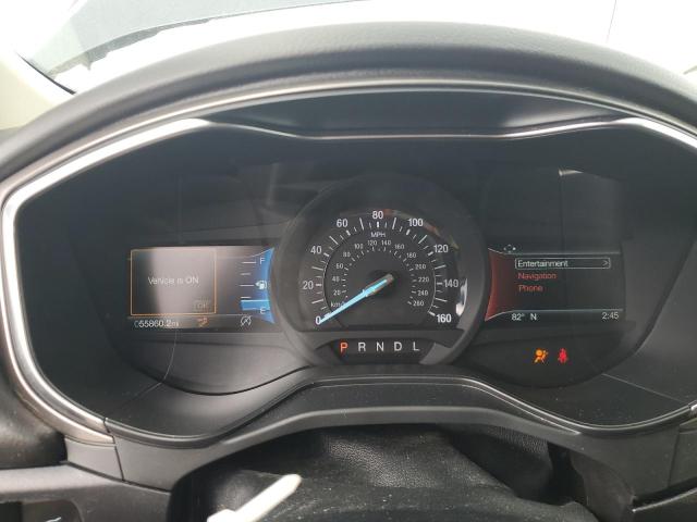 3FA6P0HD3LR144391 - 2020 FORD FUSION SE BLUE photo 9