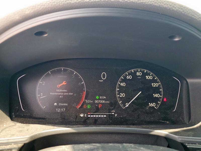 2HGFE2F53RH553973 - 2024 HONDA CIVIC SPORT ნაცრისფერი ფოტო 9