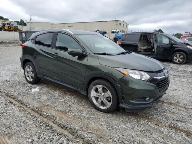 3CZRU6H71GM745633 - 2016 HONDA HR-V EXL GREEN photo 4