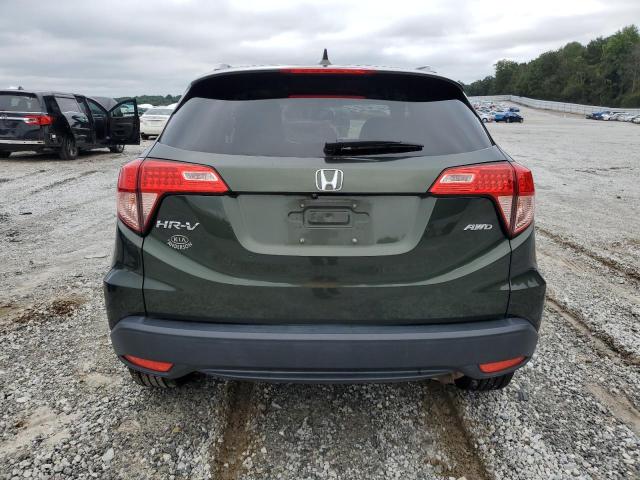 3CZRU6H71GM745633 - 2016 HONDA HR-V EXL GREEN photo 6