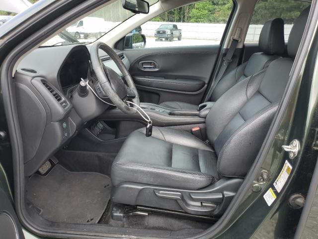 3CZRU6H71GM745633 - 2016 HONDA HR-V EXL GREEN photo 7