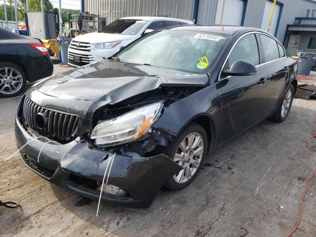 2G4GR5ER5C9157098 - 2012 BUICK REGAL 黑色 照片 2