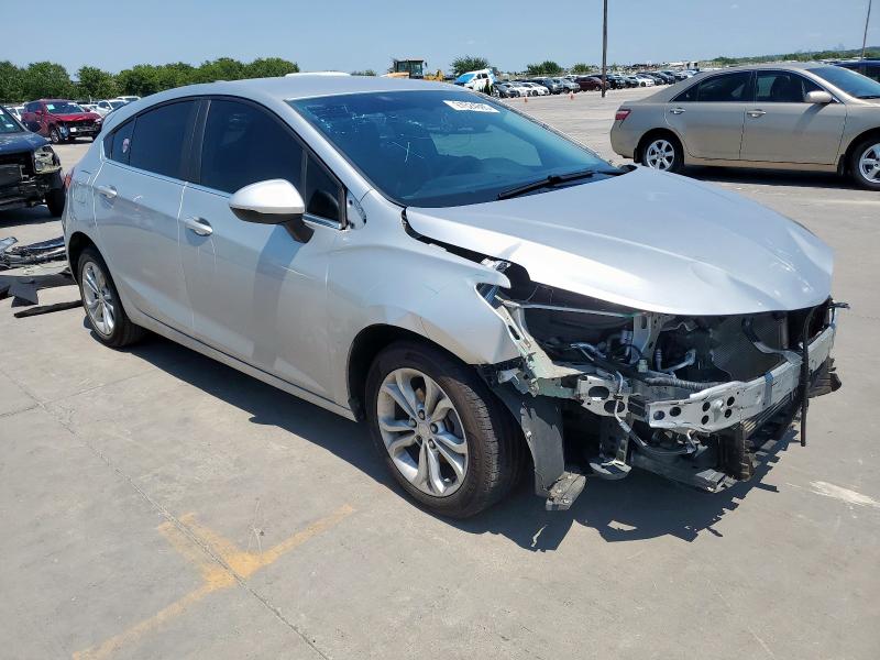 3G1BE6SMXKS587809 - 2019 CHEVROLET CRUZE LT Күміс фото 4