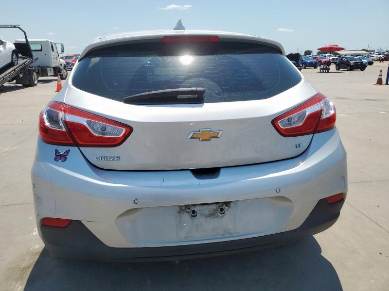 3G1BE6SMXKS587809 - 2019 CHEVROLET CRUZE LT Күміс фото 6