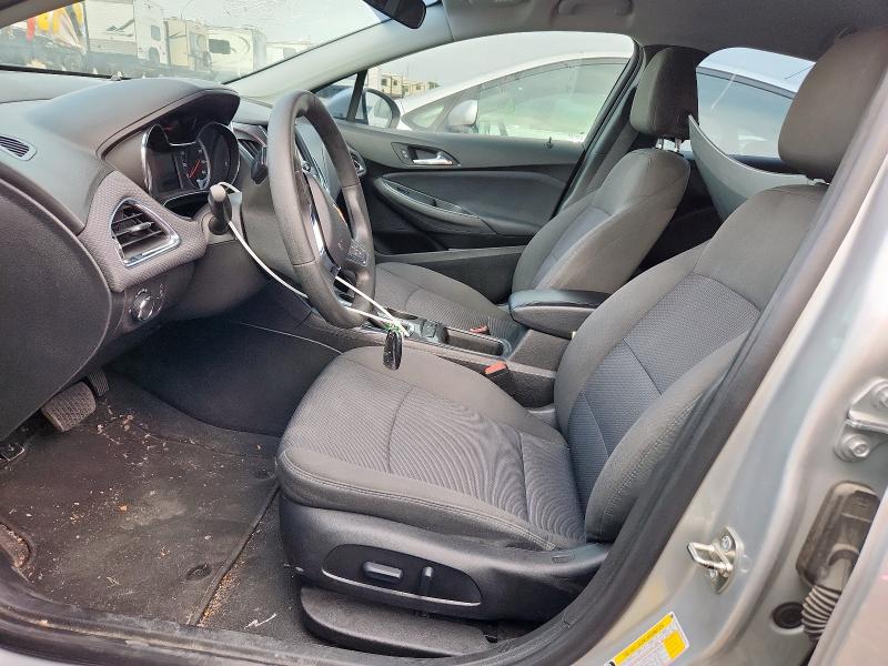 3G1BE6SMXKS587809 - 2019 CHEVROLET CRUZE LT Күміс фото 7