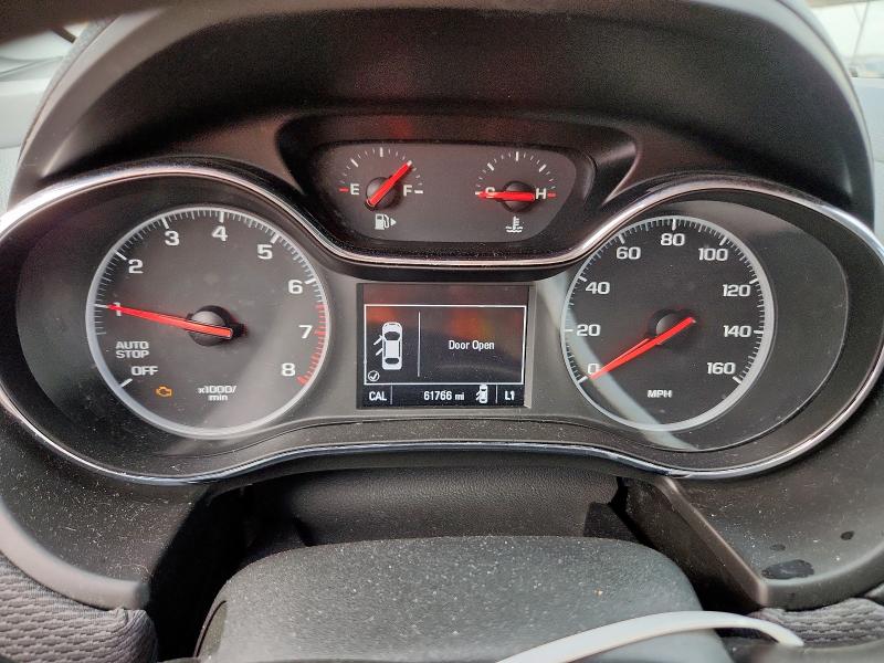 3G1BE6SMXKS587809 - 2019 CHEVROLET CRUZE LT Күміс фото 9