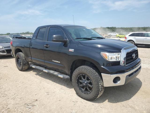 5TFBV54127X012324 - 2007 TOYOTA TUNDRA DOUBLE CAB SR5 BLACK photo 4