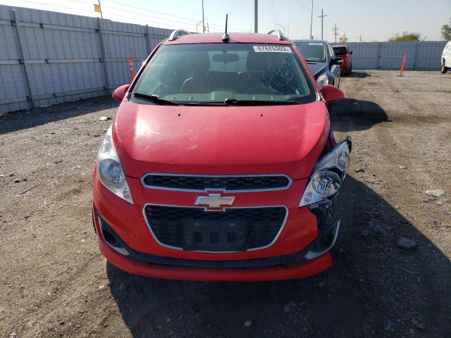 KL8CF6S91DC501633 - 2013 CHEVROLET SPARK 2LT RED photo 5