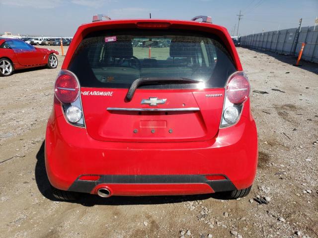 KL8CF6S91DC501633 - 2013 CHEVROLET SPARK 2LT RED photo 6