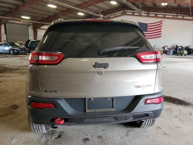 1C4PJMBS9GW340210 - 2016 JEEP CHEROKEE TRAILHAWK TAN photo 6