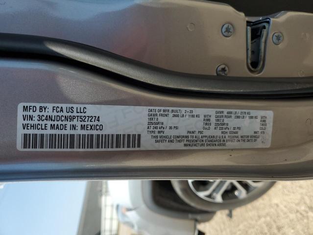 3C4NJDCN9PT527274 - 2023 JEEP COMPASS LIMITED 银色 照片 13
