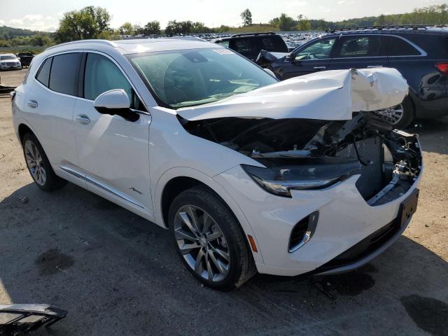 LRBFZSR47MD125088 - 2021 BUICK ENVISION AVENIR WHITE photo 4