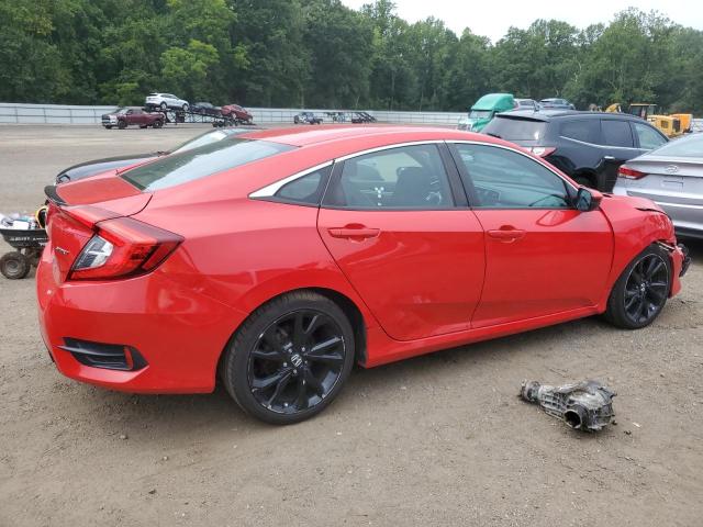 2HGFC2F89KH521051 - 2019 HONDA CIVIC SPORT Rot Foto 3