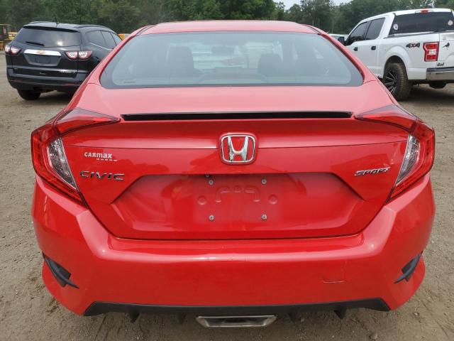 2HGFC2F89KH521051 - 2019 HONDA CIVIC SPORT Rot Foto 6