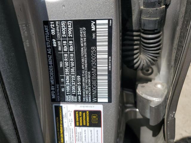 W1N0G8EB6MV300258 - 2021 MERCEDES-BENZ GLC 300 4MATIC SILVER photo 13